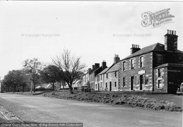 Photo of Town Yetholm, the Village Green c1955, ref. Y26001