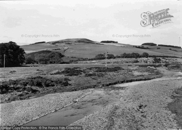 Photo of Town Yetholm, the River Bowmont c1955, ref. Y26010