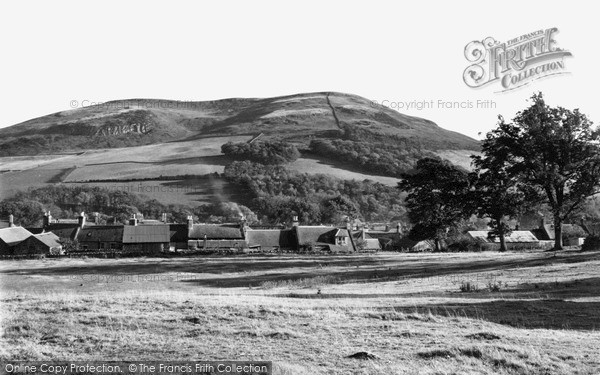 Photo of Town Yetholm, the Village from Cheviot Foot c1955, ref. Y26013