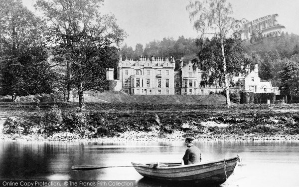 Photo of Abbotsford, from the Tweed 1890, ref. a92001