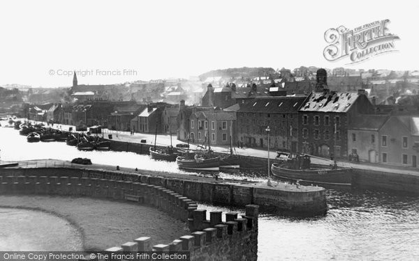 Photo of Eyemouth, from the Golf Course c1960, ref. e119014