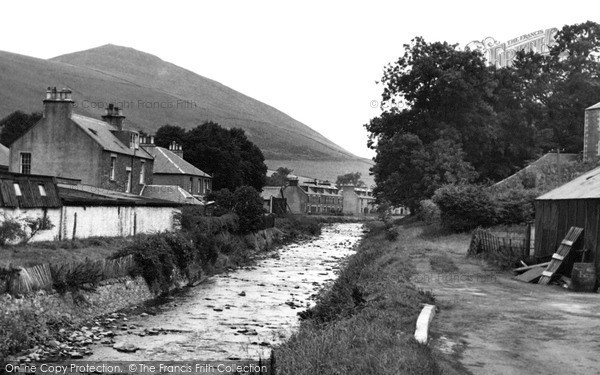 Photo of Innerleithen, Leithen Water c1955, ref. i43010