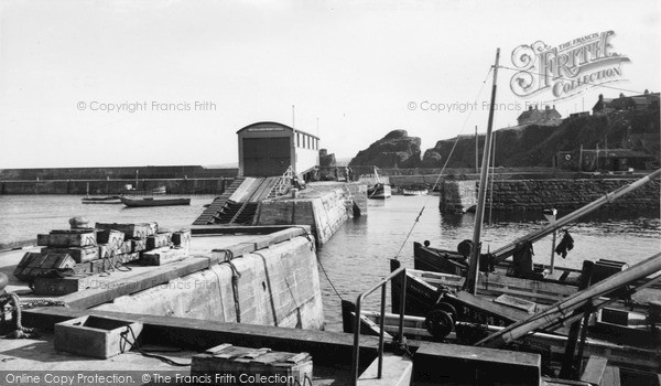 Photo of St Abbs, the Harbour c1955, ref. s416012