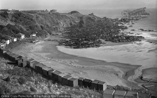 Photo of St Abbs, the Rocky Headland c1935, ref. s416019