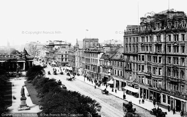 Photo of Edinburgh, Princes Street 1897, ref. 39108