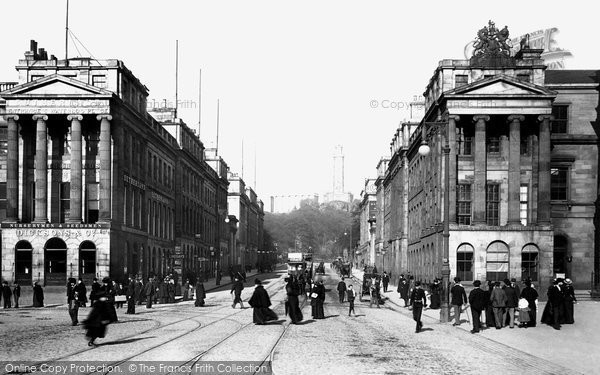 Photo of Edinburgh, Waterloo Place and the General Post Office 1897, ref. 39117