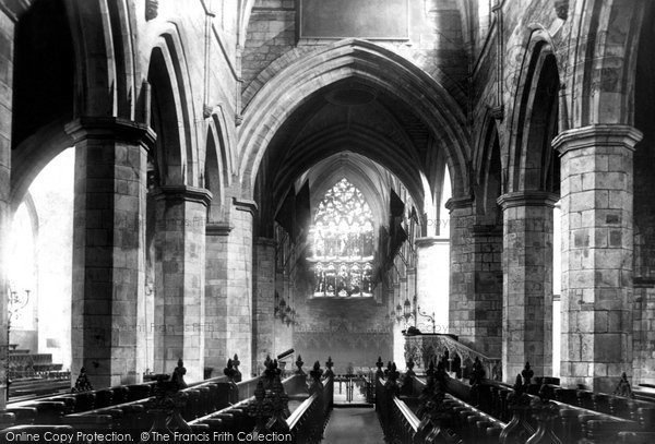 Photo of Edinburgh, St Giles's Cathedral, the Choir looking west 1897, ref. 39129