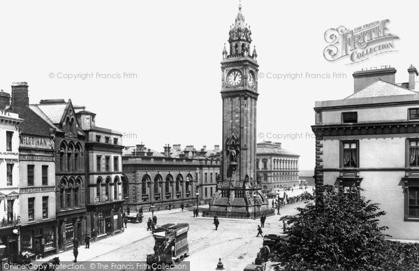 Photo of Belfast, the Albert Memorial and Clock Tower 1897, ref. 40182