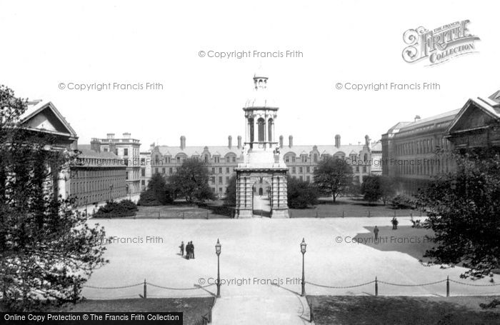 Photo of Dublin, Trinity College Quadrangle 1897, ref. 39230